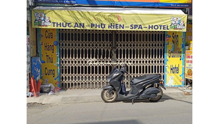 Cho thuê mặt bằng MT Phan Văn Trị, P.12, 6x8m, LDR, 15tr
